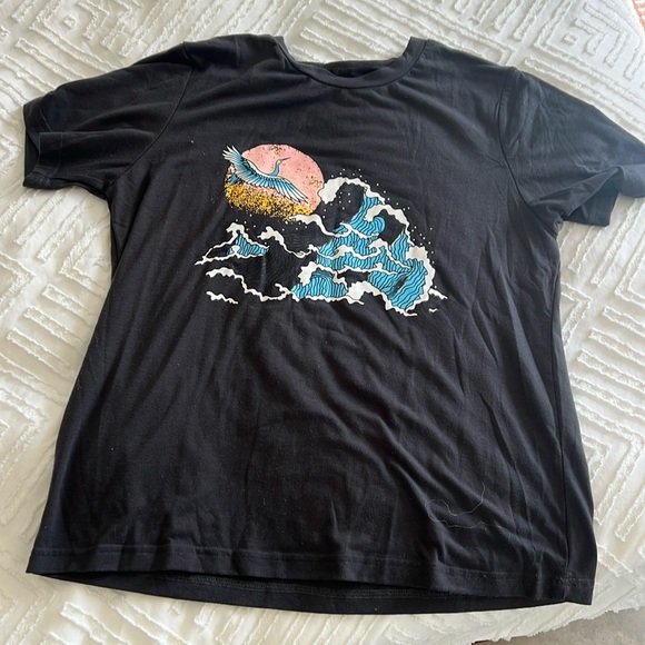 Tops - Crane/Ocean short sleeve tee